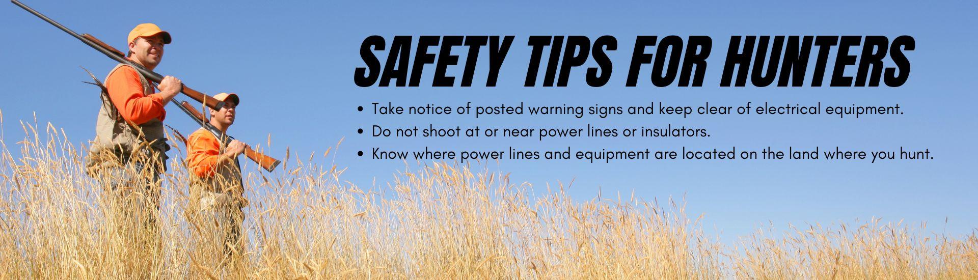 Hunting safety