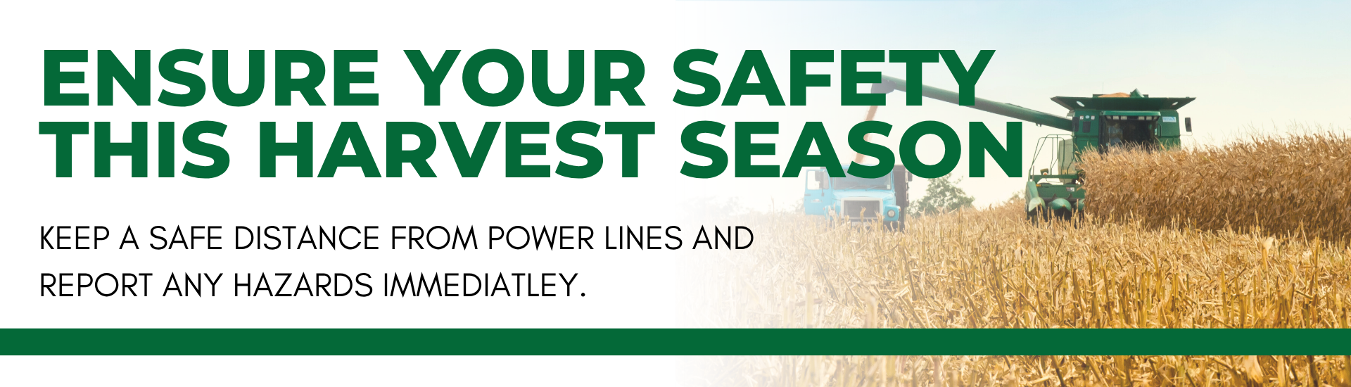 harvest safety